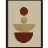 Urban Cotton Schilderijen^Art Print 1 Red Forma