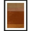 Urban Cotton Schilderijen^Art Print Bruin Roze Achtig Geen