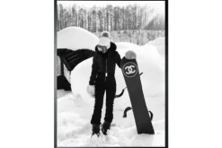 Luxe Framing Art Schilderijen^Art Print Chanel Snowboarden FA-99