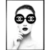 New Luxe Framing Art Art Print Chanel Zonnebril FA-81