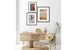 Hot Urban Cotton Art Print Curly Soft Coral