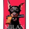 Outlet Luxe Framing Art Art Print Dog Pistol FA-217
