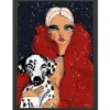 Urban Cotton Schilderijen^Art Print Dotted Doggy