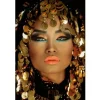 Luxe Framing Art Schilderijen^Art Print Gouden Hoofddeksel FEM-065