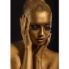 Hot Luxe Framing Art Art Print Gouden Vrouw FEM-056