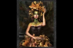 Discount Luxe Framing Art Art Print Herfstvrouw SHI-399