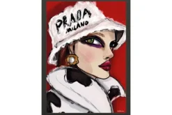 Urban Cotton Schilderijen^Art Print Julie
