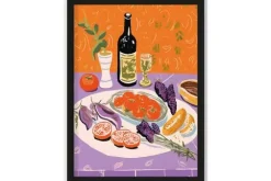 Urban Cotton Schilderijen^Art Print Mediterranean Table