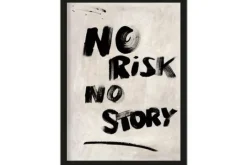 New Urban Cotton Art Print No Risk, No Story