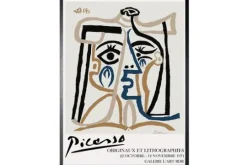 Luxe Framing Art Schilderijen^Art Print Picasso Faces FA-178
