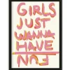 Sale Urban Cotton Art Print P.S. Written By A Girl
