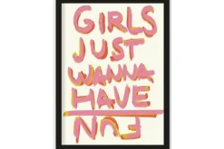 Sale Urban Cotton Art Print P.S. Written By A Girl