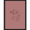 Urban Cotton Art Print Tres Pisces