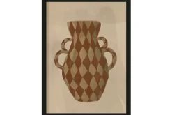 Urban Cotton Schilderijen^Art Print Vivid Vase 08