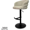 Outlet Richmond Interiors Barkruk 213885 Biscotti Nikki