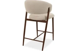Studio Japandi Barkrukken^Barkruk Beige Walnut Asento