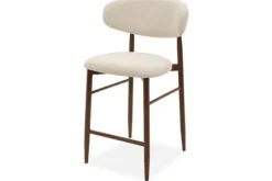 Studio Japandi Barkrukken^Barkruk Beige Walnut Kumo