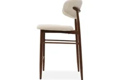 Studio Japandi Barkrukken^Barkruk Beige Walnut Kumo