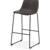 Clearance Label51 Barkruk Donkerbruin HU-77.016 Risto