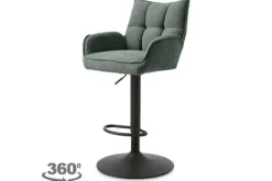 Clearance Nordic Style Barkruk Forest Green Zoltan