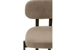 Clearance Kaizen Design Barkruk Wave Beige - Anodic Brown Rivano