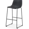 Label51 Barkrukken^Barkruk Zwart HU-77.018 Risto