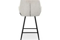 Richmond Interiors Barkrukken^Barstoel 212407 Beige Chenille Linsey