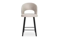 Best Richmond Interiors Barstoel 211071 Khaki Velvet Savoy