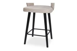 Best Richmond Interiors Barstoel 211071 Khaki Velvet Savoy