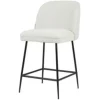 Richmond Interiors Barstoel 210644 White Bouclé Pullitzer