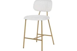 Hot Richmond Interiors Barstoel 210692 White Bouclé Xenia