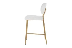 Hot Richmond Interiors Barstoel 210692 White Bouclé Xenia