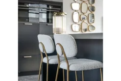 Hot Richmond Interiors Barstoel 210692 White Bouclé Xenia