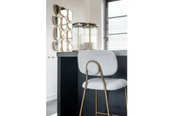 Hot Richmond Interiors Barstoel 210692 White Bouclé Xenia