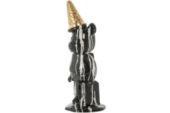 Richmond Interiors Decoratie^Beeld 211342 zwart Icebear