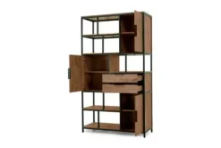 Outlet Lamulux Bergkast Iroko - Bombay Bruin