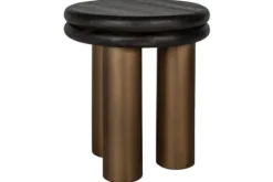 Hot Richmond Interiors Bijzettafel black rustic 210871 Macaron