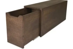 Online Van Willigen Bijzettafel bruin met lade Felix