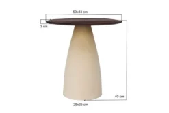 Livingfurn Bijzettafels^Bijzettafel Marron