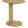 Outlet Eleonora Meubelen Bijzettafel Naturel 96536  Novia