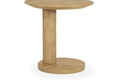 Outlet Eleonora Meubelen Bijzettafel Naturel 96536  Novia