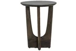 Tower Living Bijzettafel Olijfbruin Fermo