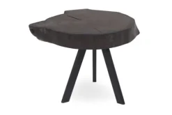 Discount Country Style Bijzettafel Ruw Zwart