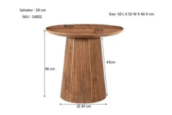 New Livingfurn Bijzettafel Salvator