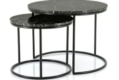 By-Boo Bijzettafels|Salontafels^Bijzettafel set Romeo | 201580