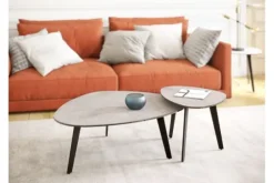 Discount Maison Royale Bijzettafel Tove Wit