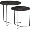 Sale Livingfurn Bijzettafels black Mason