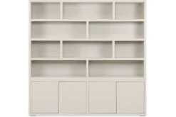 Castiq Vakkenkasten|Boekenkasten^Boekenkast greige Velori