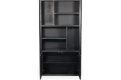 Tower Living Boekenkasten^Boekenkast Zwart Tenna