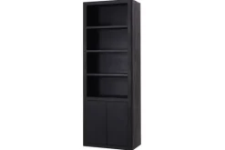 Outlet Tower Living Boekenkast Zwart Tenna